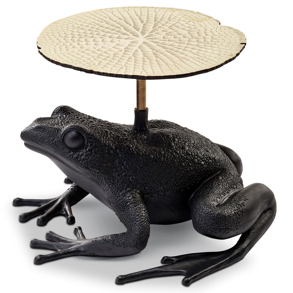 frog end table