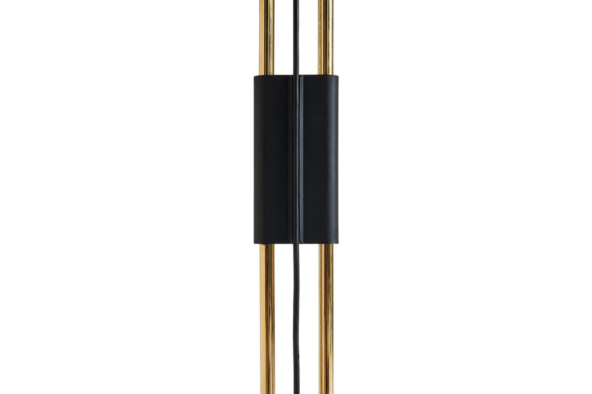 Scandinavian Modern Matin Floor Lamp, Peach by Inga Sempé for Hay For Sale