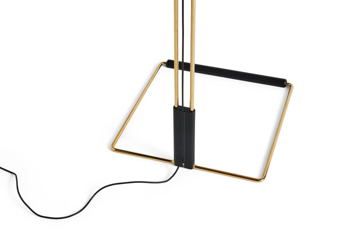 Scandinavian Modern Matin Floor Lamp, White by Inga Sempé for Hay For Sale