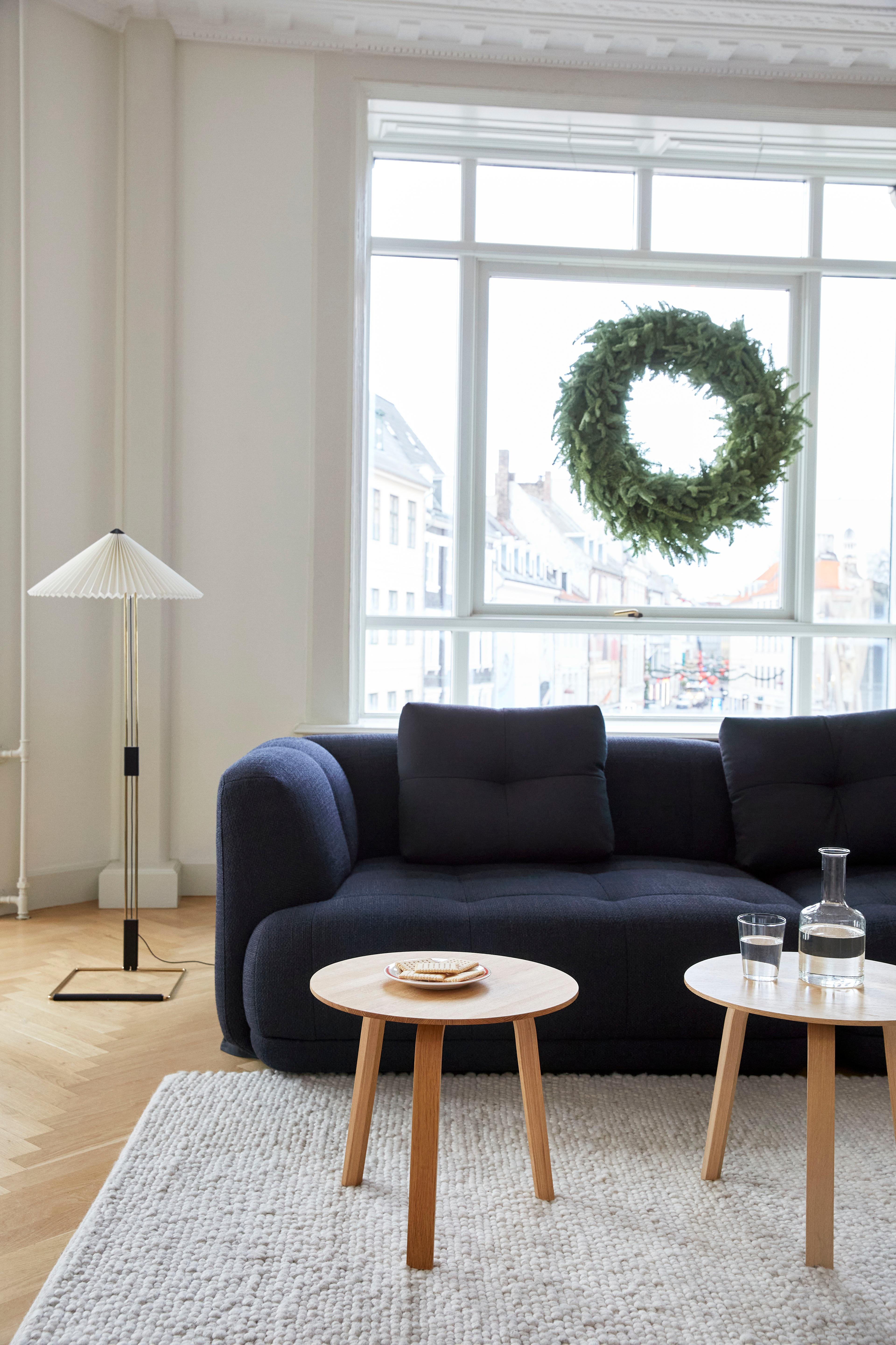 Steel Matin Floor Lamp, White by Inga Sempé for Hay For Sale