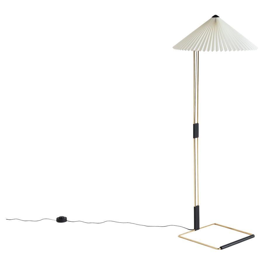 Matin Floor Lamp, White by Inga Sempé for Hay For Sale