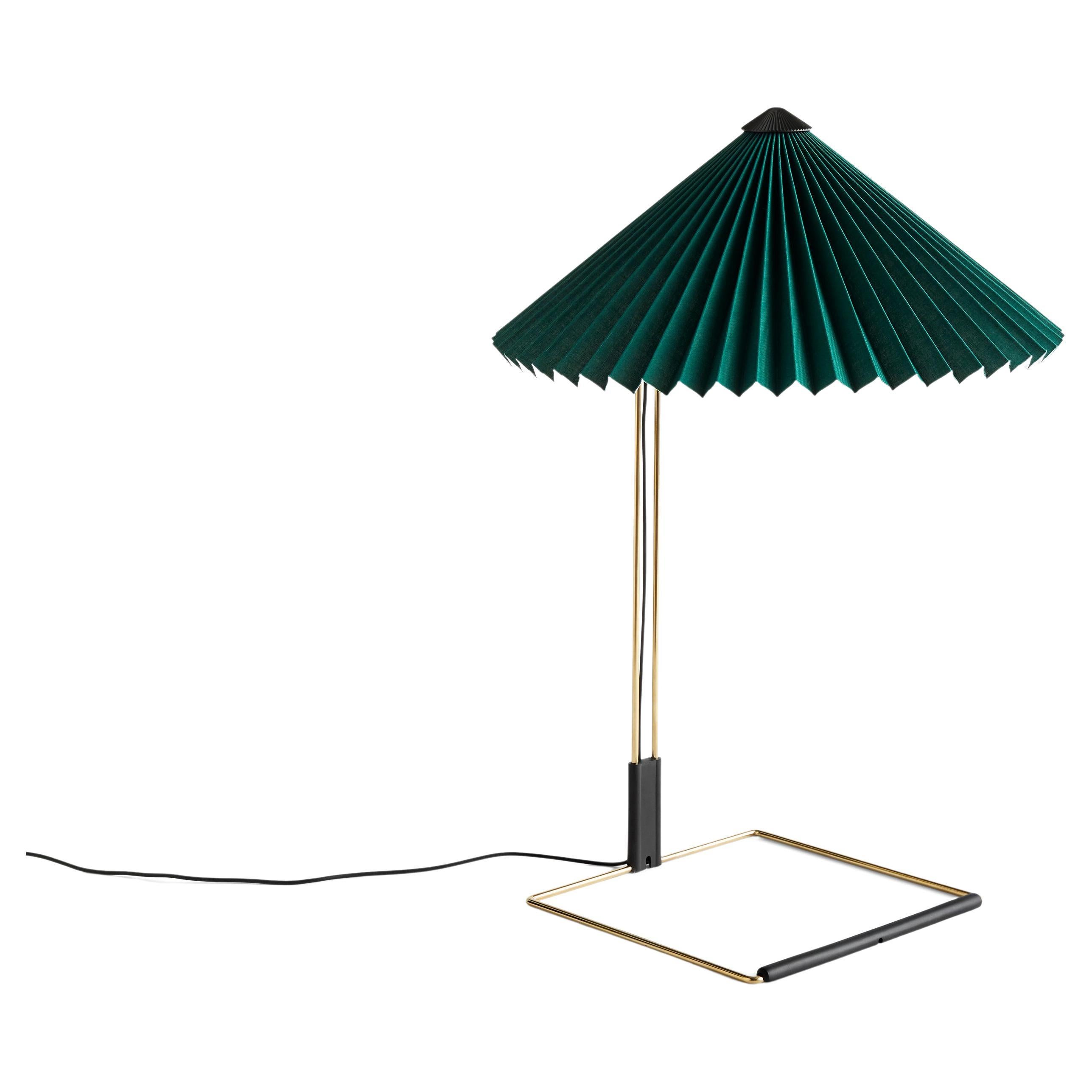 Matin Table Lamp, 38 cm - Green by Inga Sempé for Hay