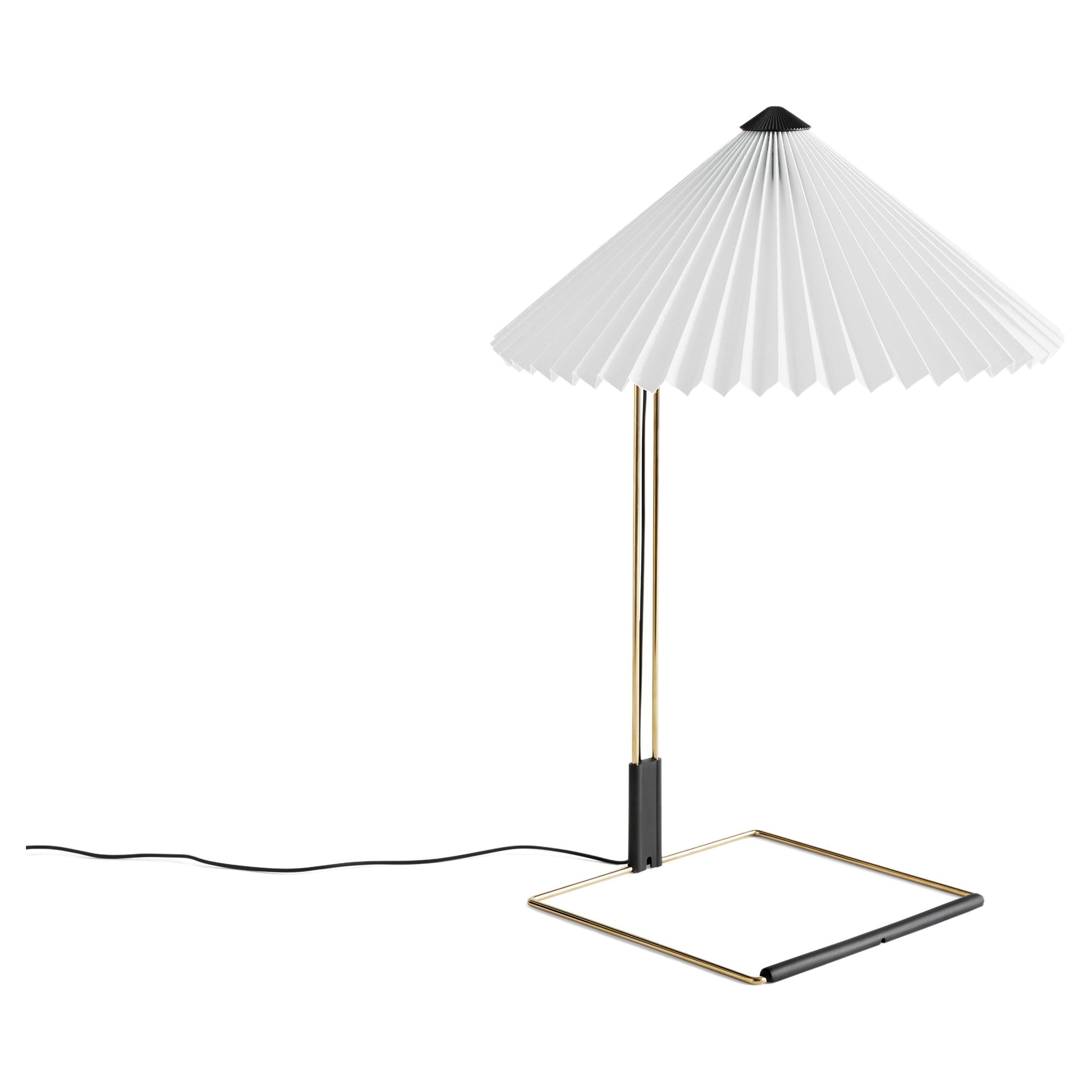 Matin Table Lamp, 38 cm - White by Inga Sempé for Hay