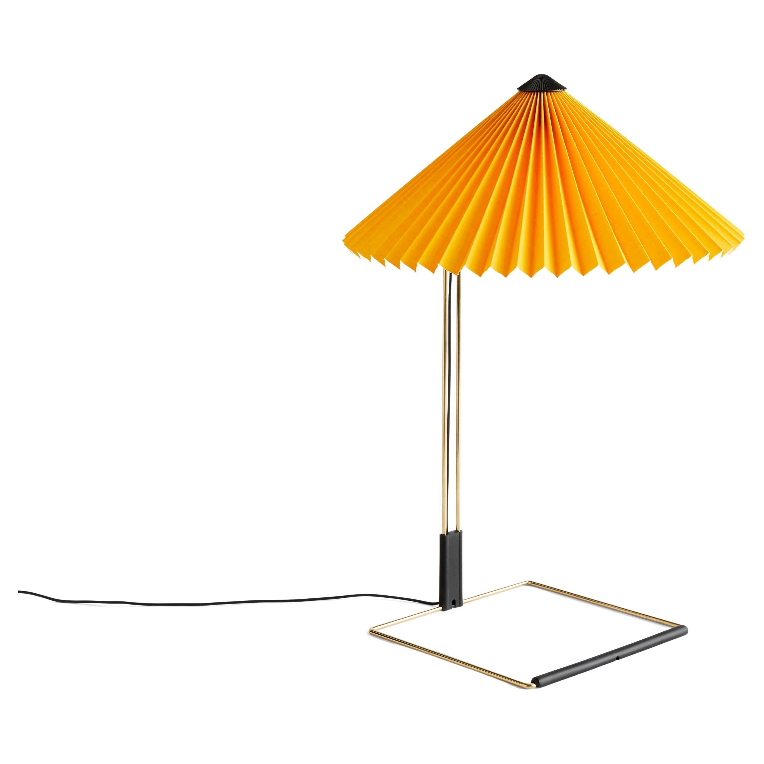 Matin Table Lamp, 38 cm - Yellow by Inga Sempé for Hay