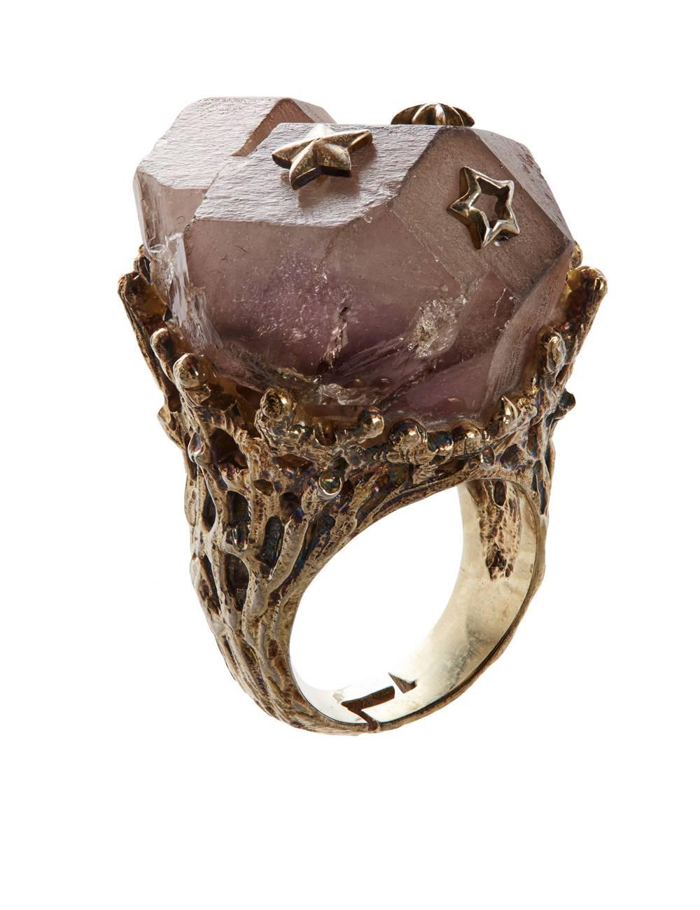 Contemporary Matina Amanita Magic Rocks Ring For Sale