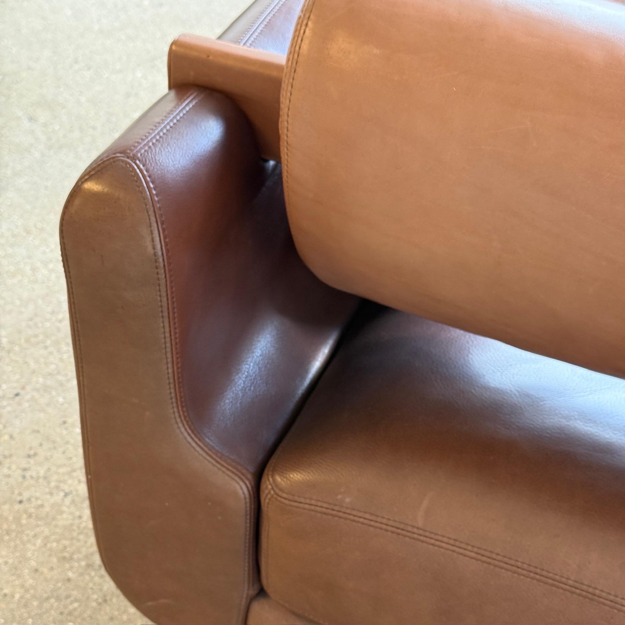 Contemporary Matinee Chair by Vladimir Kagan for American Leather For Sale