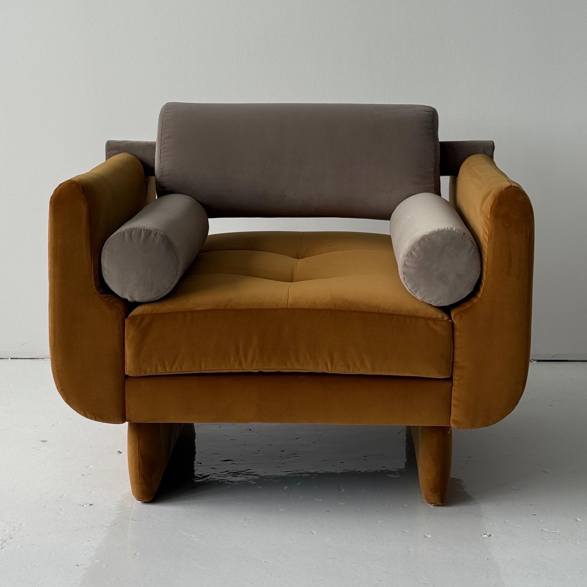Chaise Matinee de Vladimir Kagan pour American Leather en vente 2