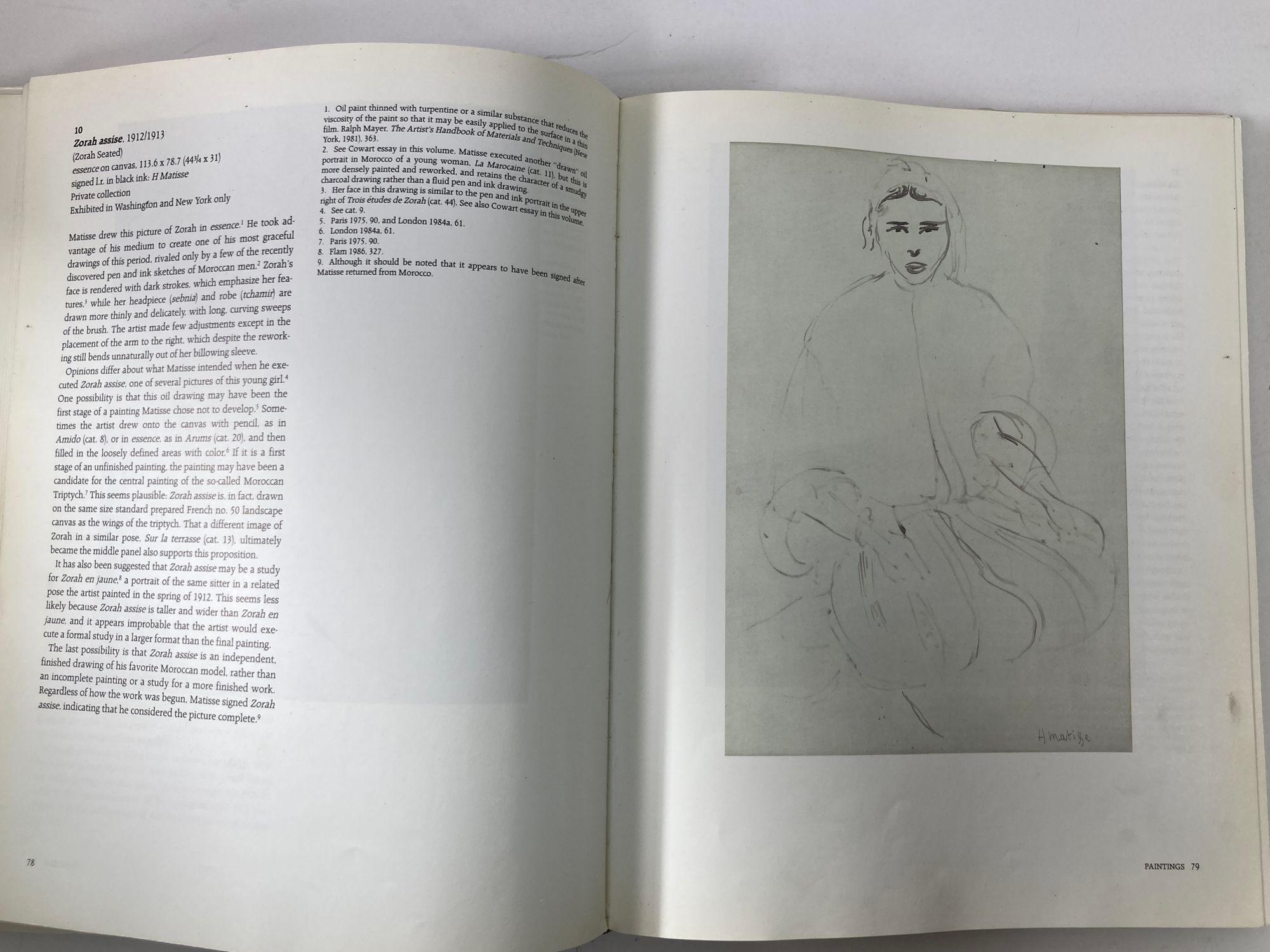 Matisse in Morocco: The Paintings and Drawings, 1912-1913 Hardcover Book 1st Ed. For Sale 1