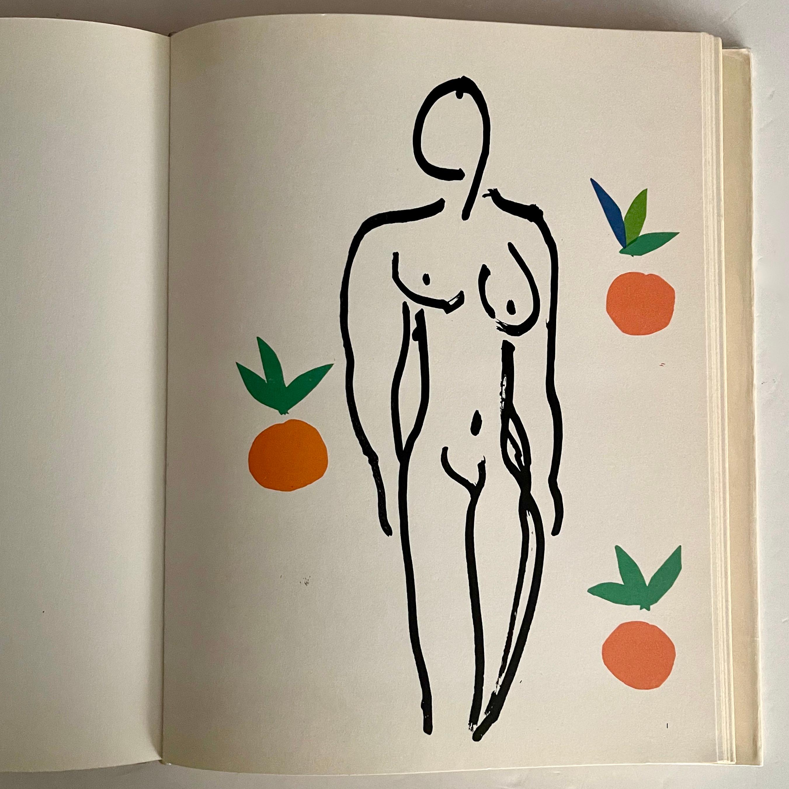 Late 20th Century Matisse, Plume, Crayon, Fusain, Papiers Collés