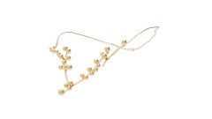 Collier d'anémones de Matisse en or jaune 18k, Larissa Moraes Jewelry