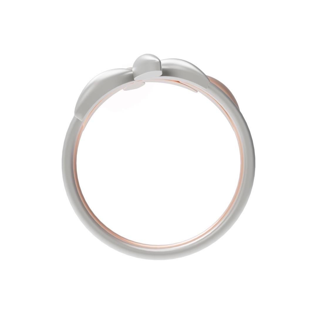 Matisse´s Royal Tears Ring Set 18k Rose & White Gold, Larissa Moraes Jewelry In New Condition For Sale In asa norte, BR