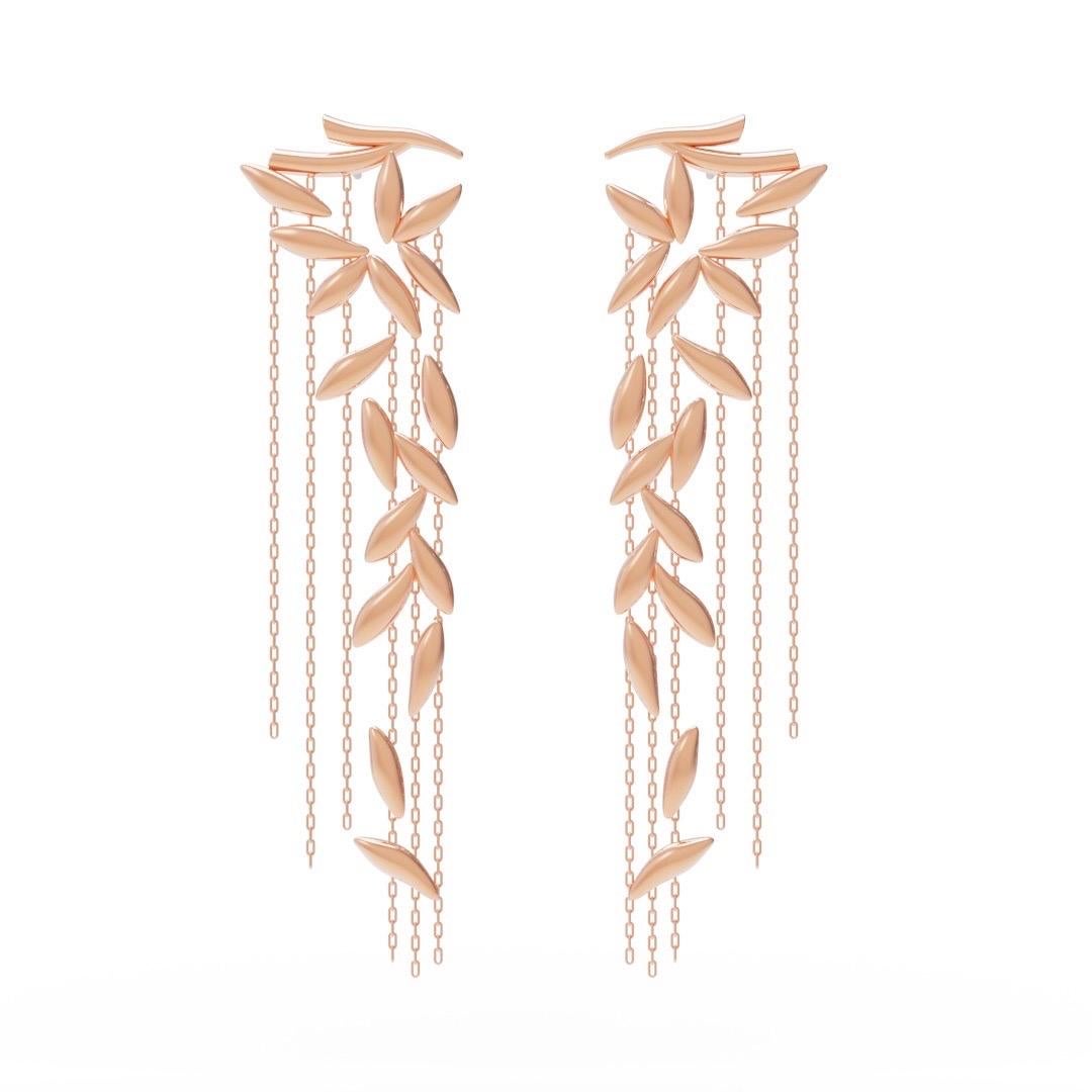 Einzigartiges Design auf Anfrage
Ohrringe
Gold 18K
Handgefertigt, polierte und matte Oberfläche.
