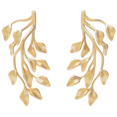 Orecchini "Branch" di Matisse in oro giallo 18 carati, Gioielli Larissa Moraes