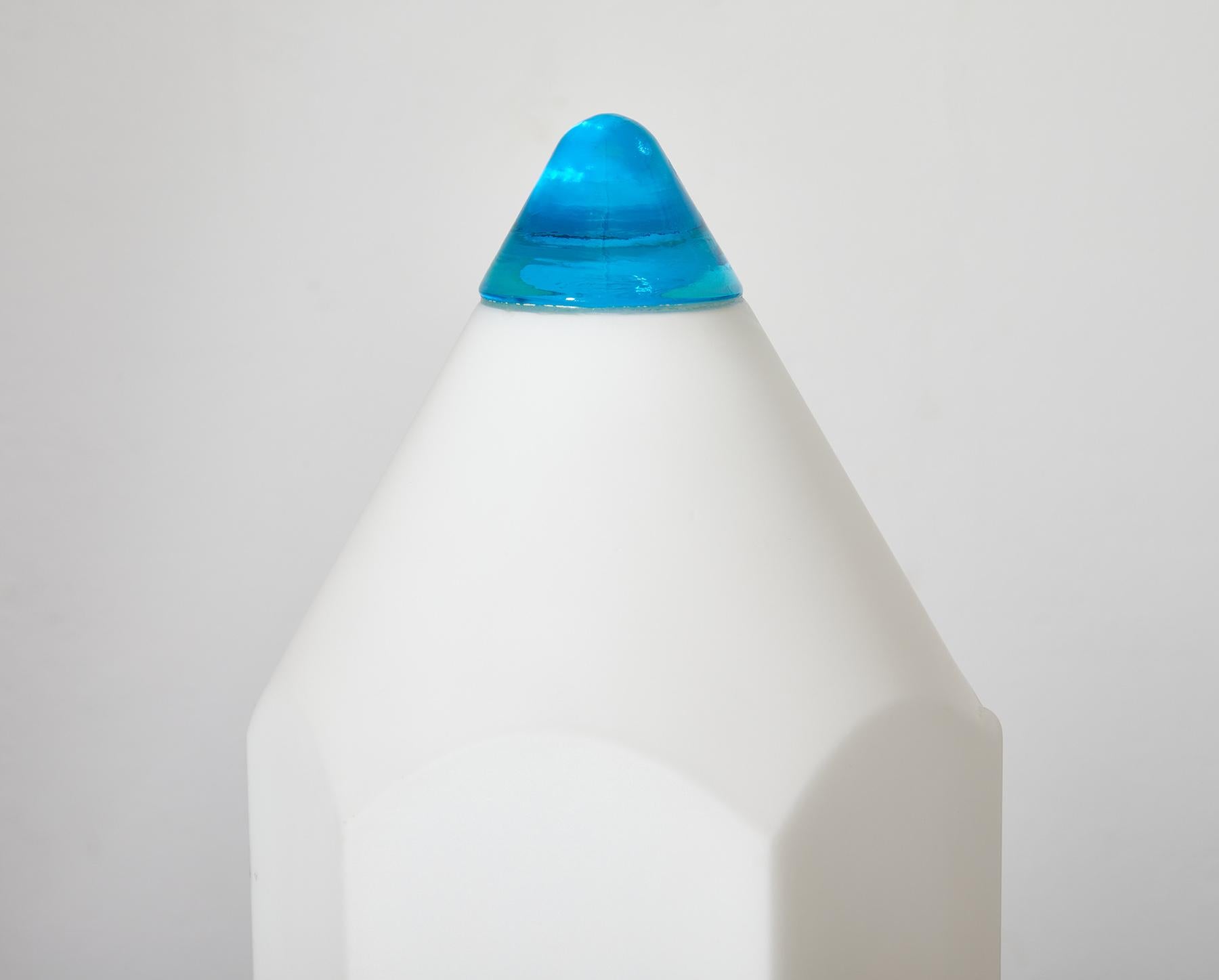  Stehlampe „Matita“ aus Muranoglas von Federica Marangoni, ITRE, Italien 1980er Jahre im Zustand „Gut“ im Angebot in Renens, CH