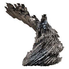 Matrix 01 Escultura Abstracta Cromada