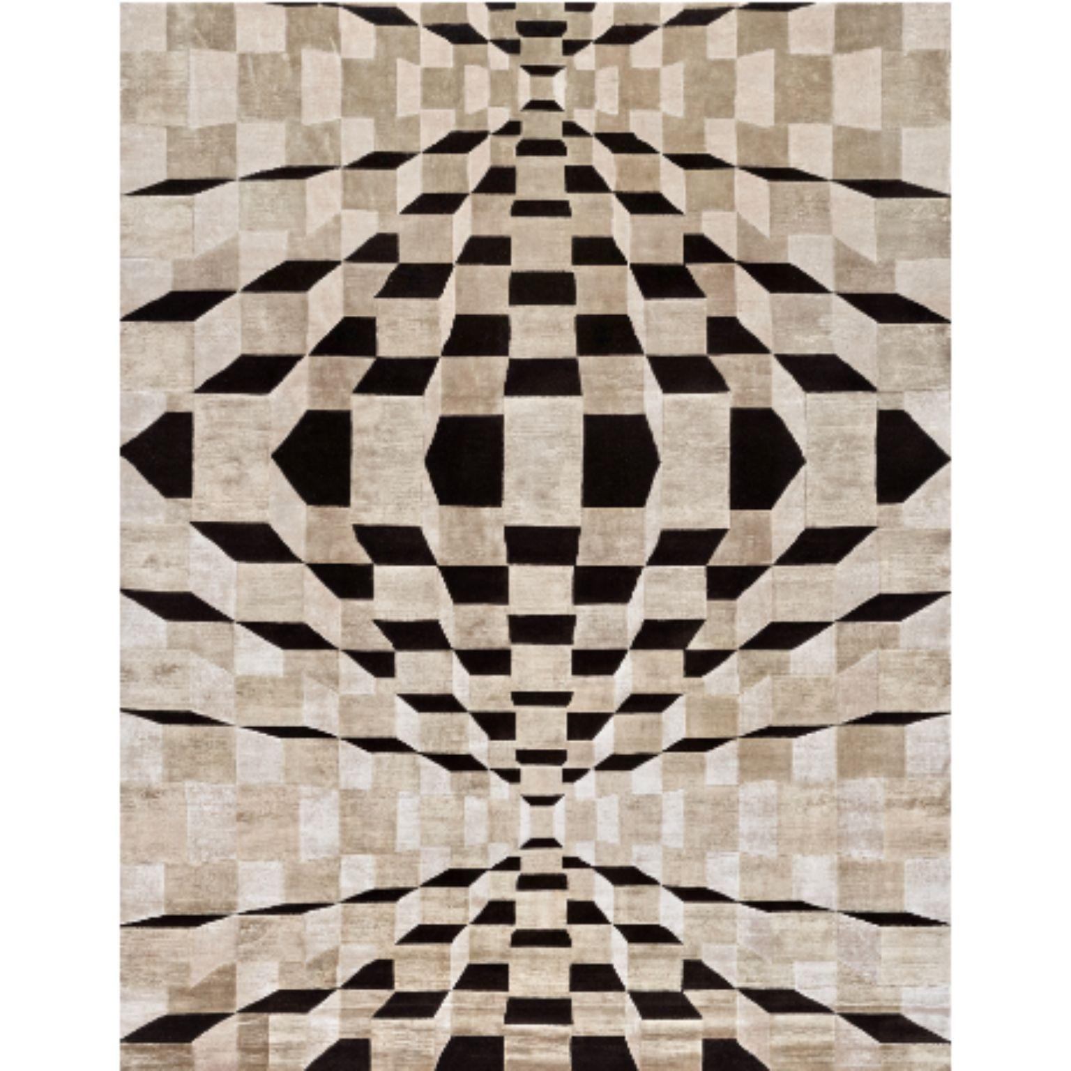 MATRIX 200 rug by Illulian
Dimensions: D300 x H200 cm 
Materials: Wool 50% , Silk 50%
Variations available and prices may vary according to materials and sizes. 

Illulian, historic and prestigious rug company brand, internationally renowned in