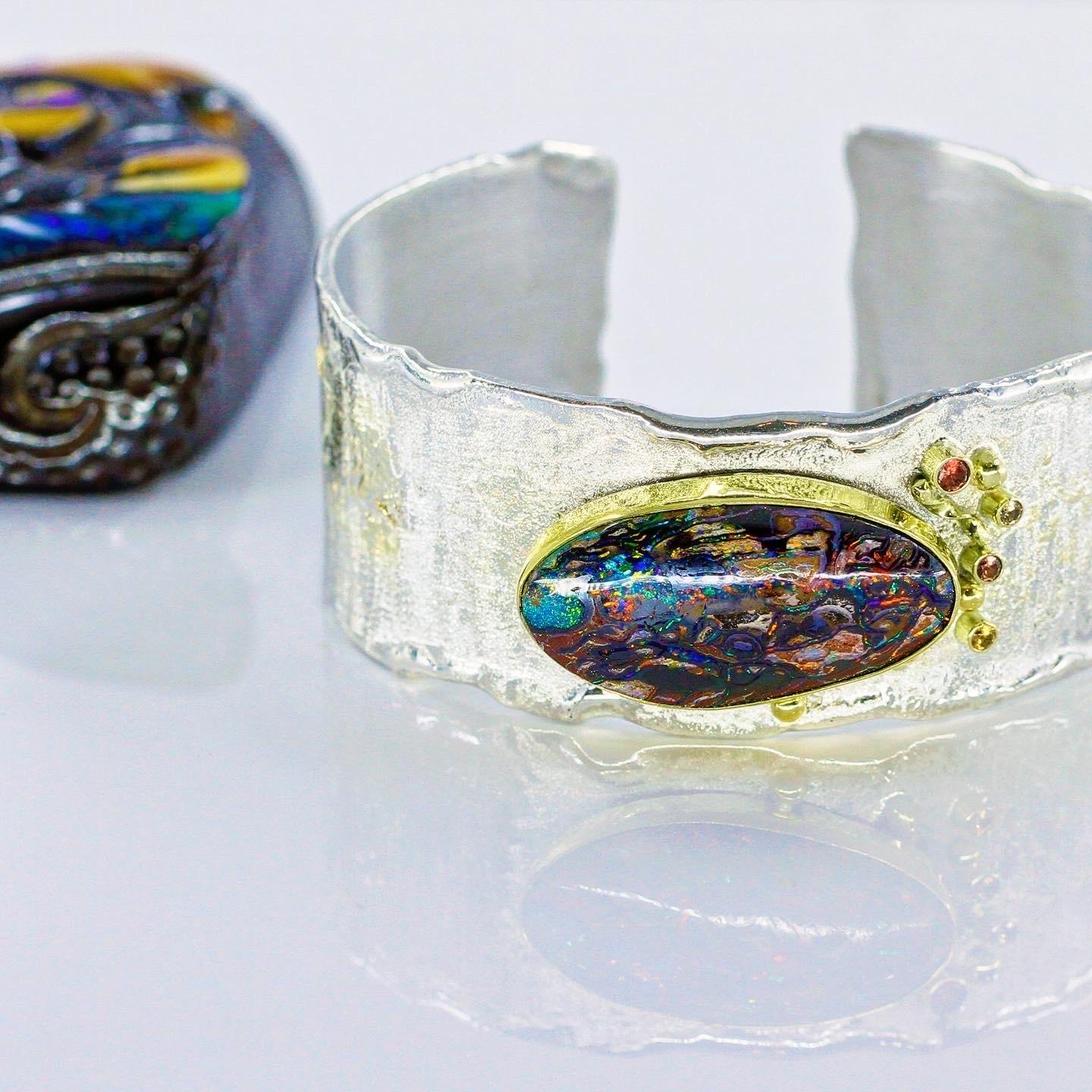 bracelet opale boulder