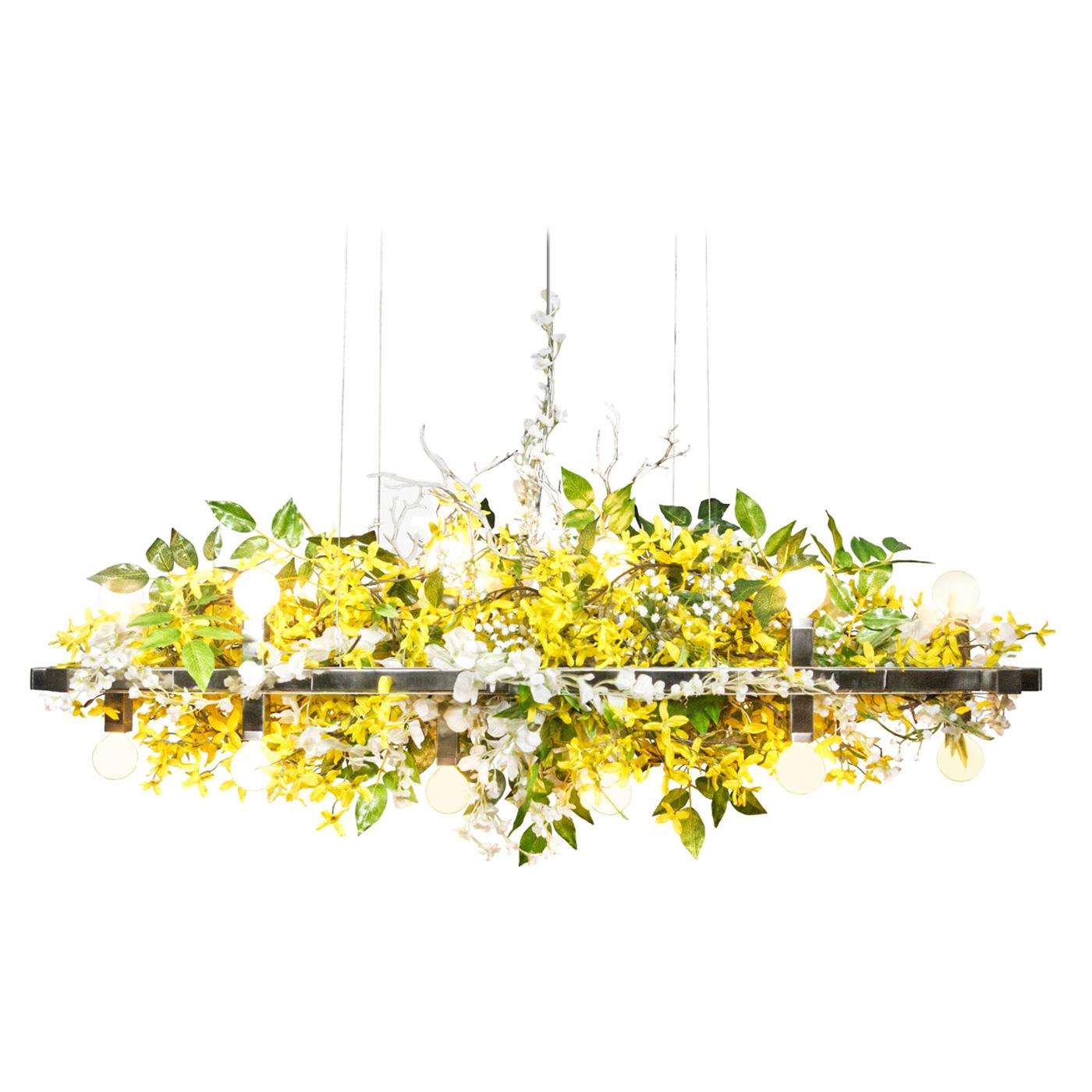 Matrix Floral Linear Suspension Chandelier