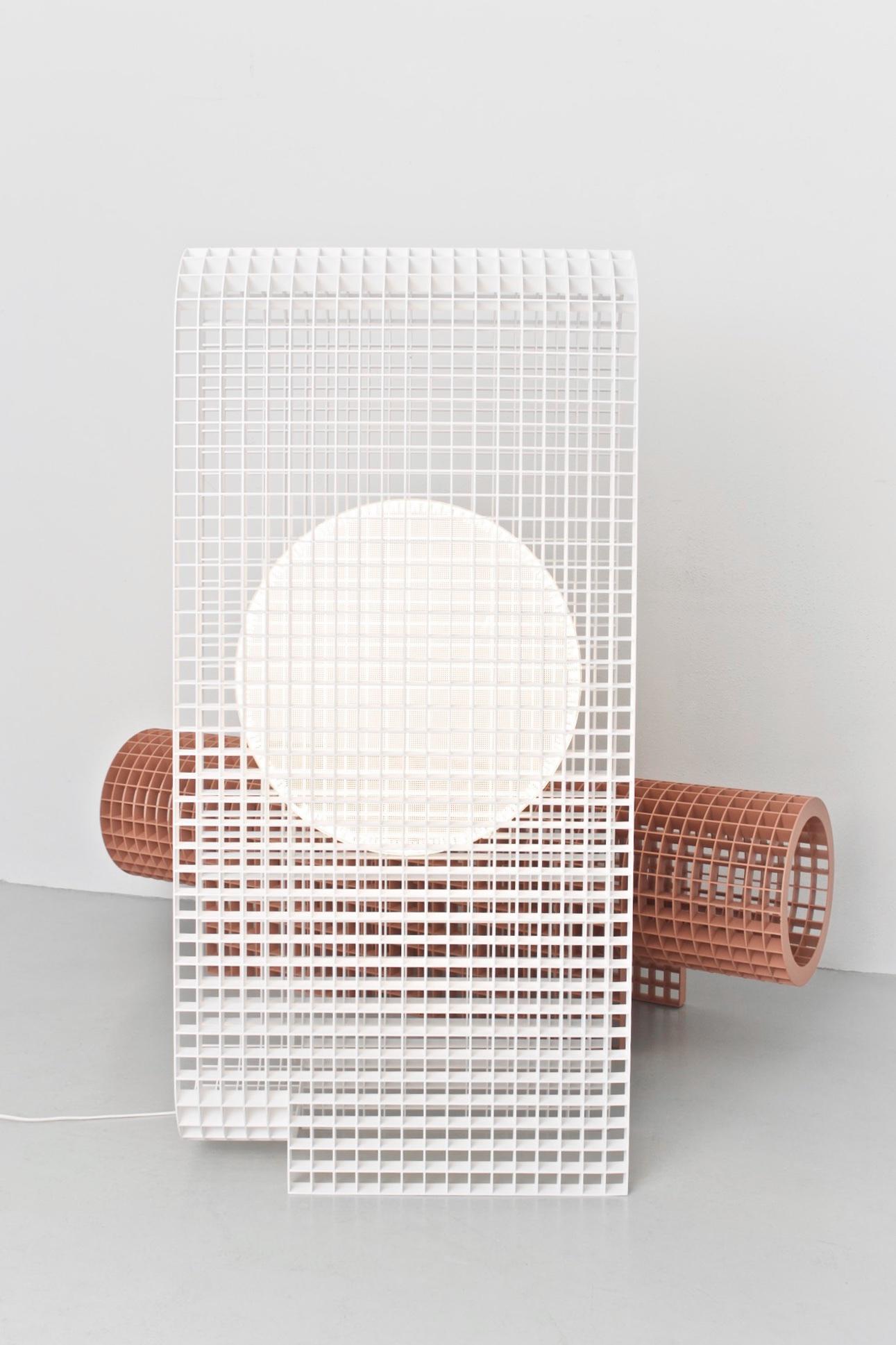 Contemporary Matrix Lamp by OS And OOS