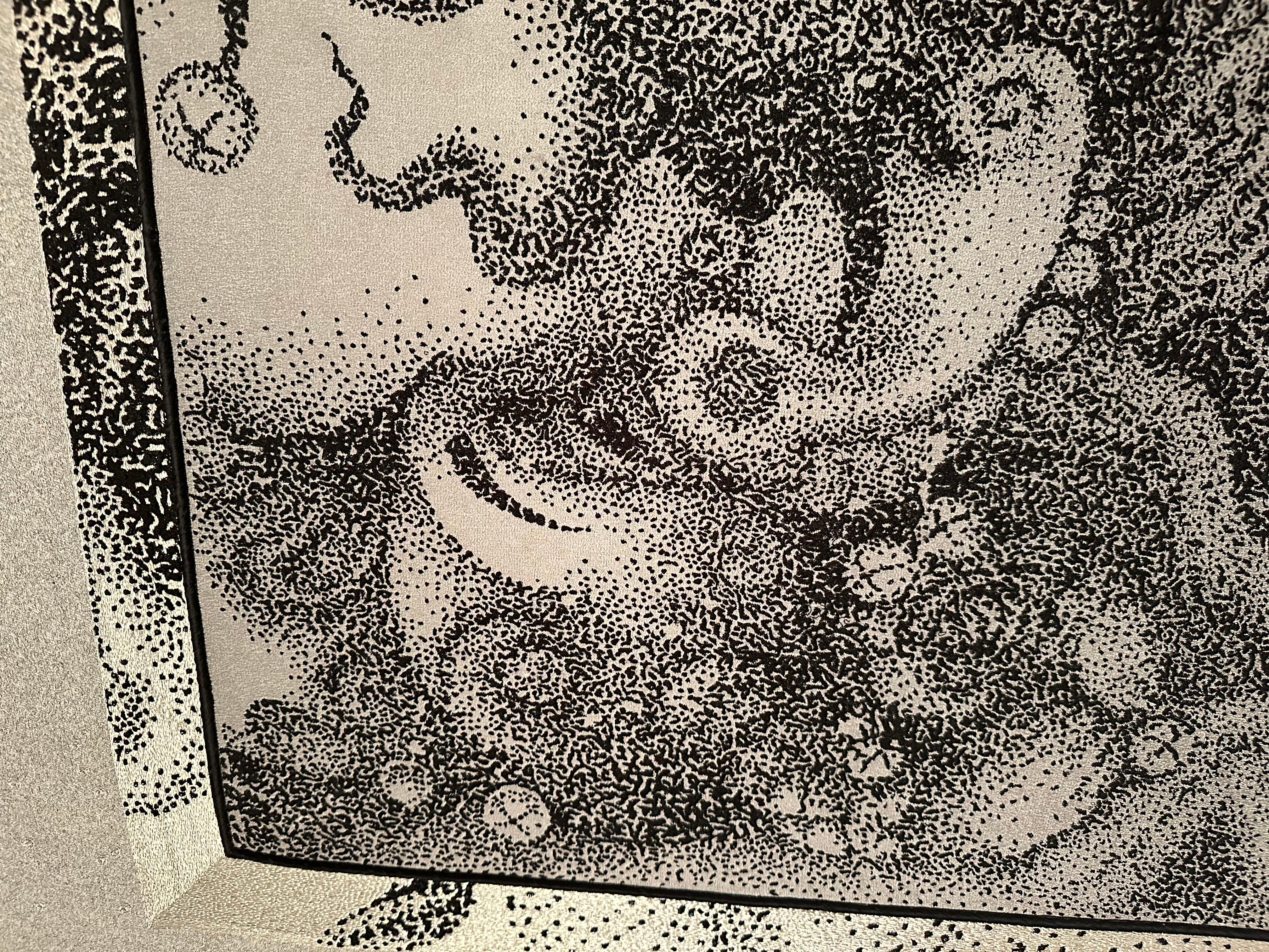Matrix, Swarovski and Silver Threads Embroidered Tapestry , in Stock In New Condition For Sale In Hong Kong, HK