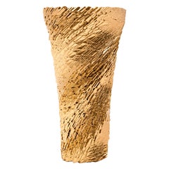 Matrix Vase Gold