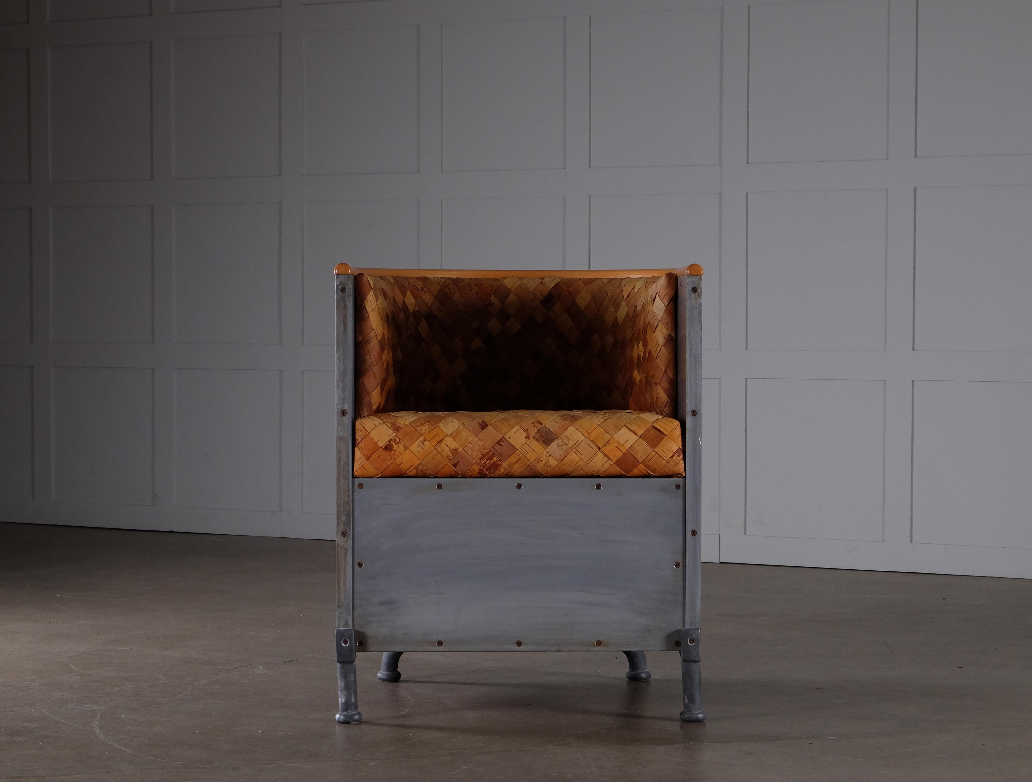 Mats Theselius 'Aluminium Chair' Edition 3-50/200 par Källemo, 1990 en vente 1
