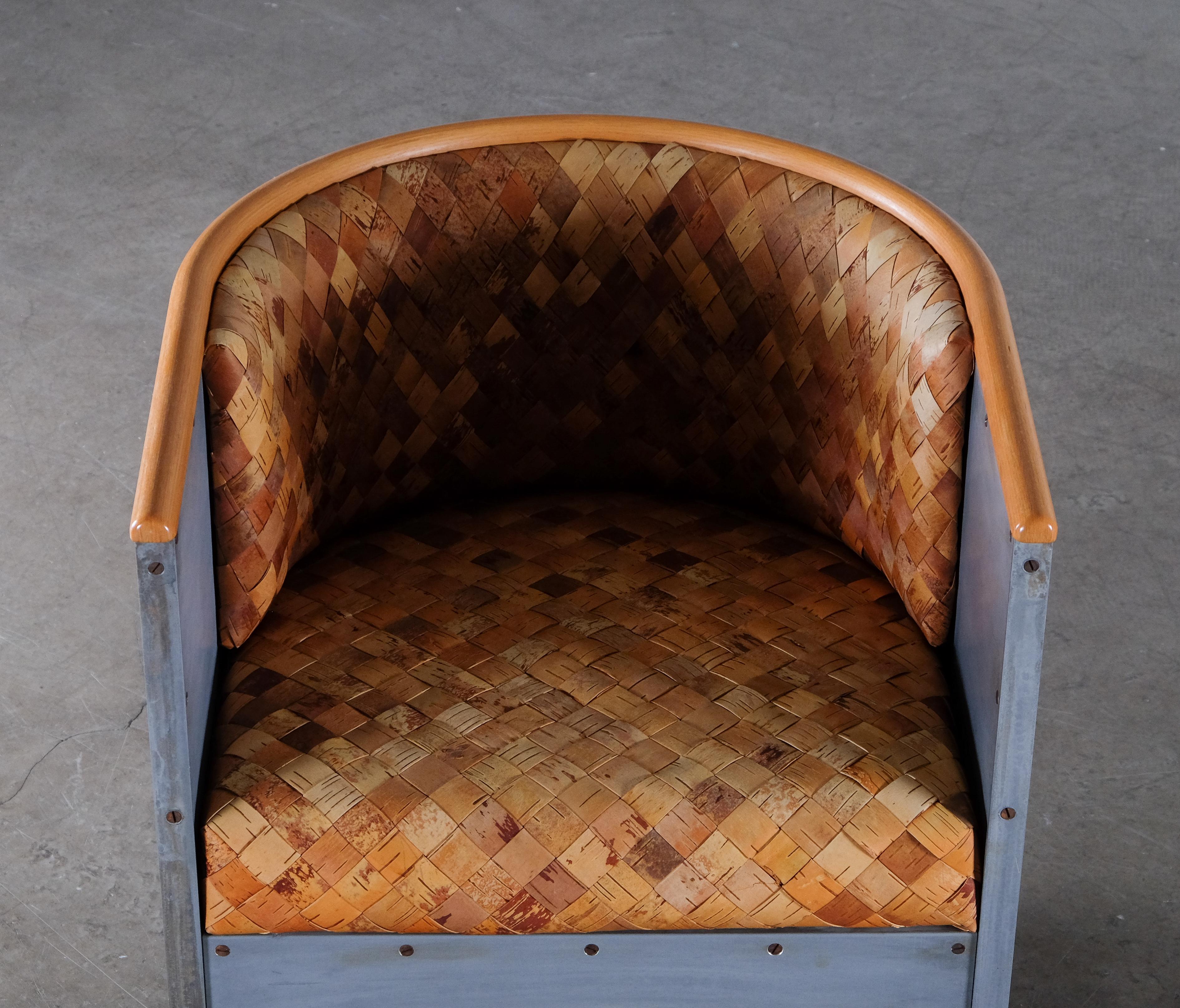 Mats Theselius 'Aluminium Chair' Edition 3-50/200 par Källemo, 1990 en vente 2