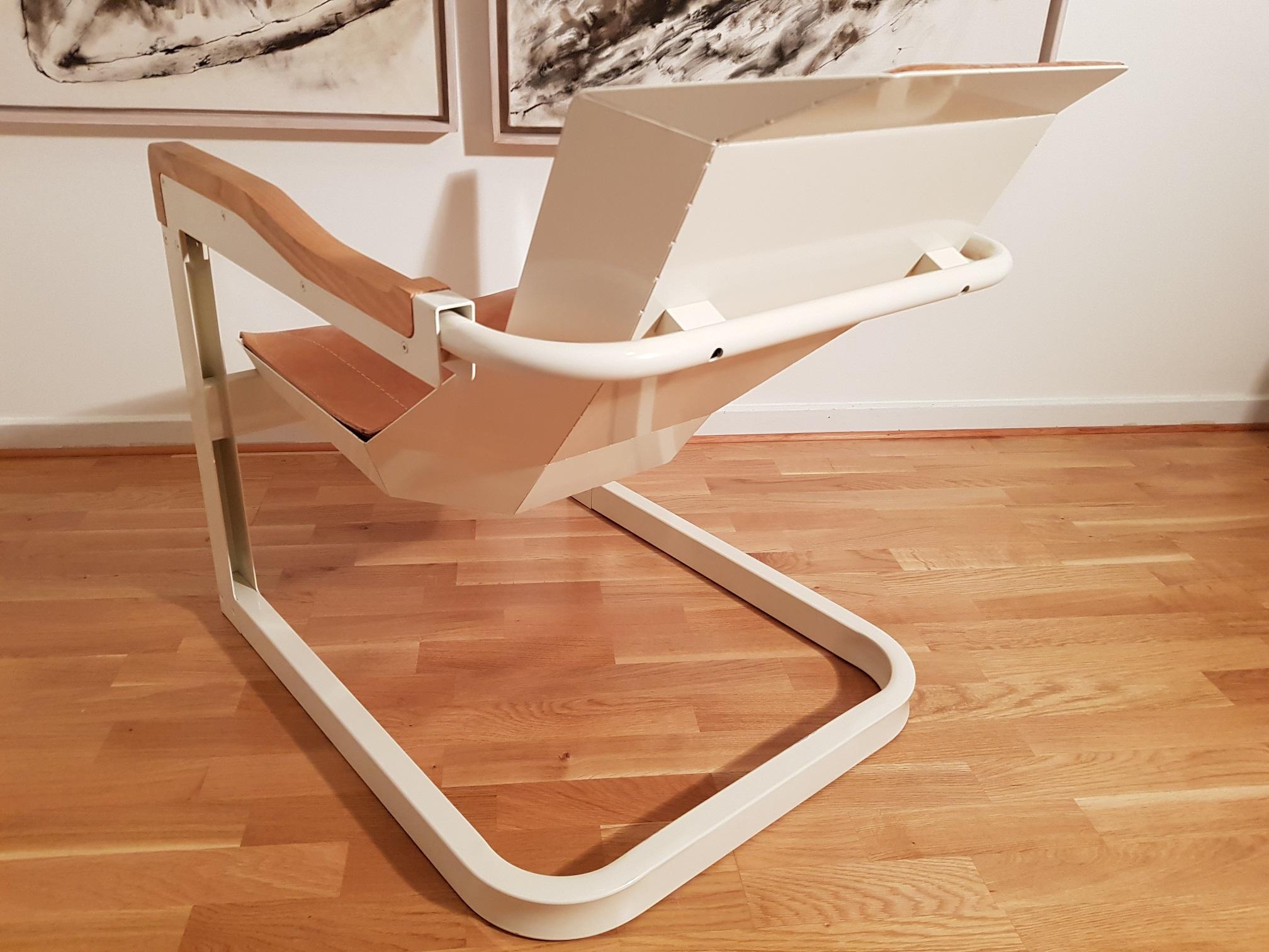 Mats Theselius Atlantic Hellride Easy Chair 1 of 3 Produced by Källemo Sweden For Sale 1