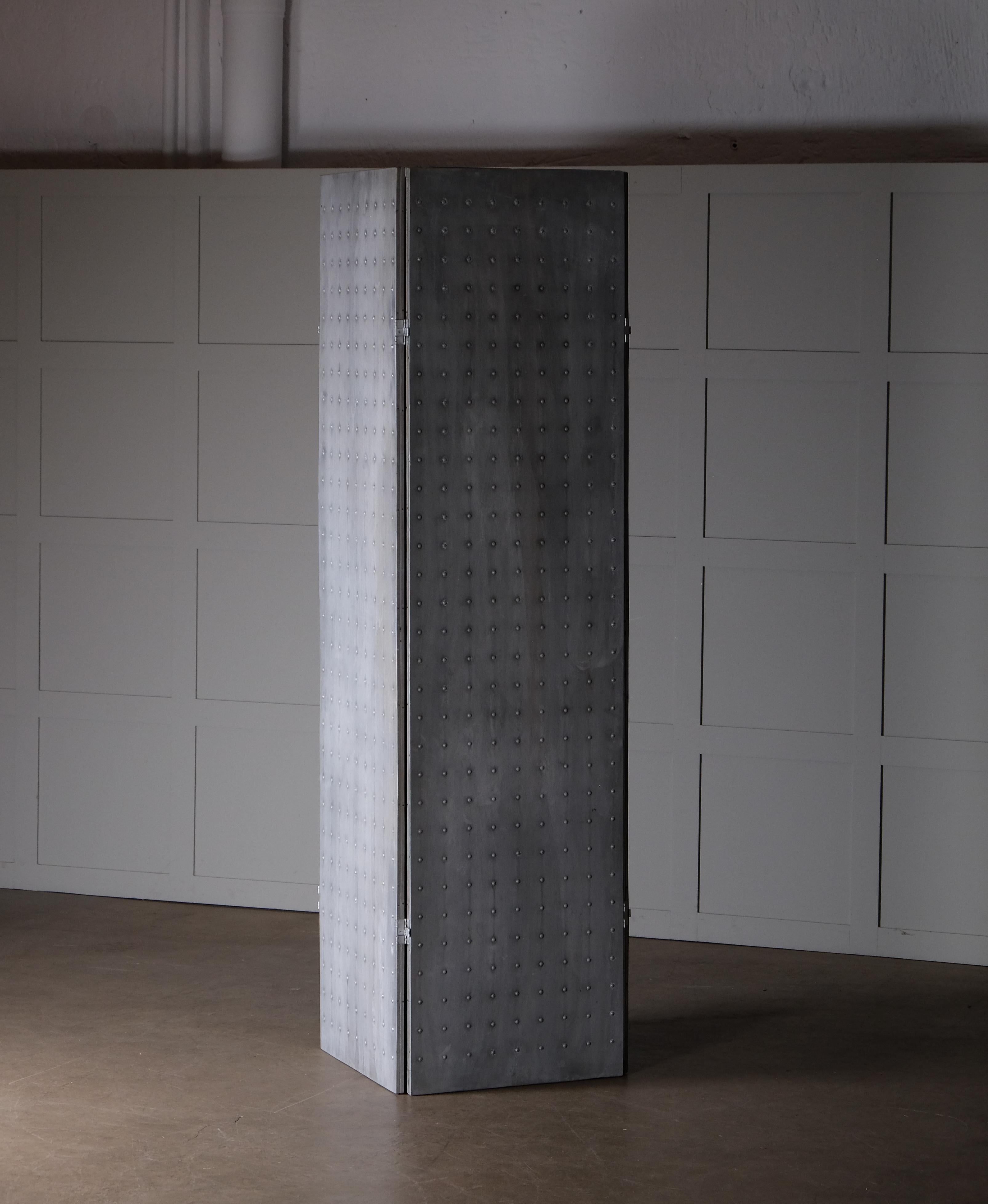 Mats Theselius folding screen / room divider produced by Källemo, 1990s For Sale 3