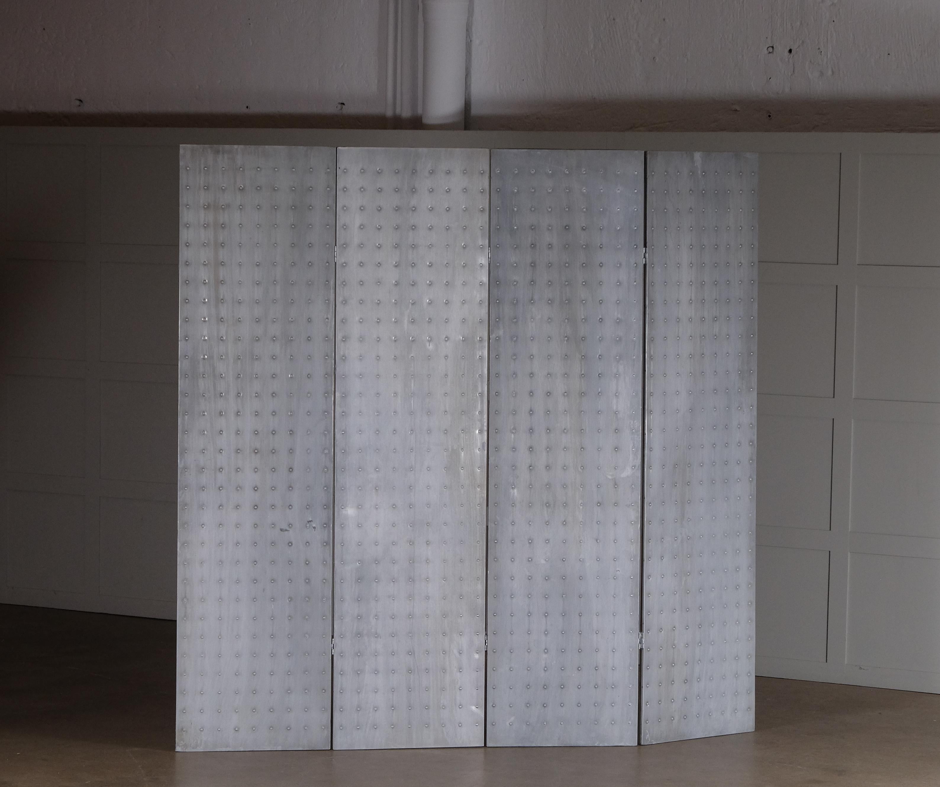 Swedish Mats Theselius folding screen / room divider produced by Källemo, 1990s For Sale