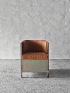 Mats Theselius Limited Edition Järn Mocca Lounge Chair by Källemo, Sweden, 1994