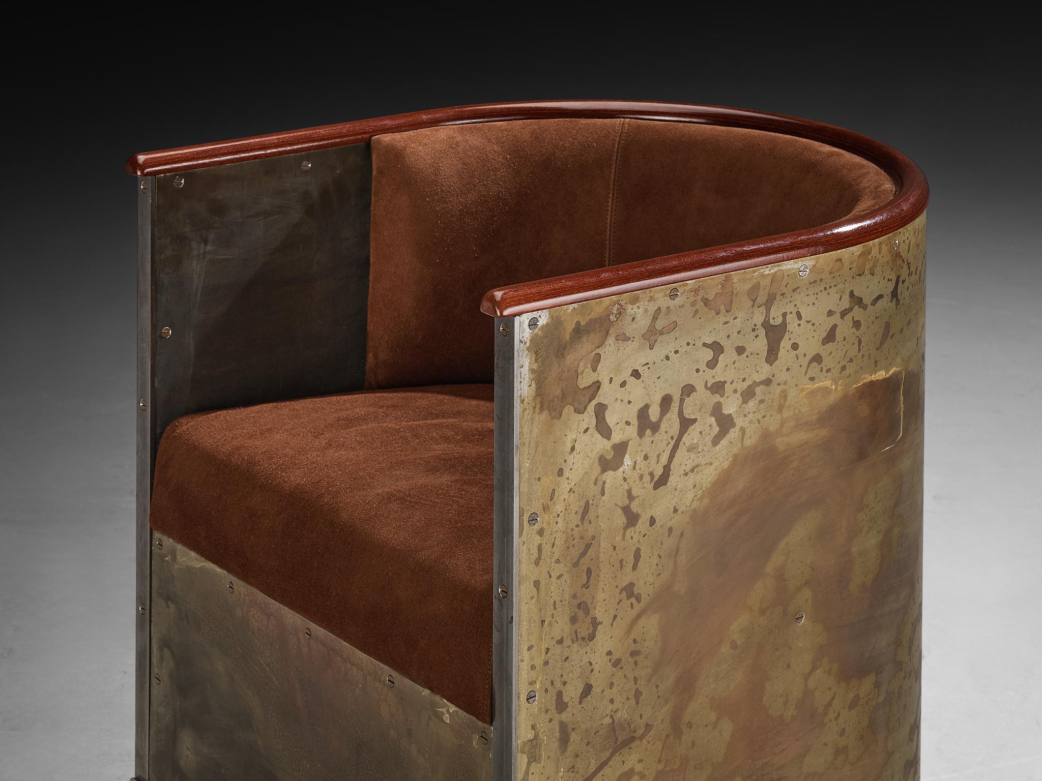 Mats Theselius für Källemo AB Sessel 'Järn Mocca' in limitierter Auflage (Skandinavische Moderne) im Angebot