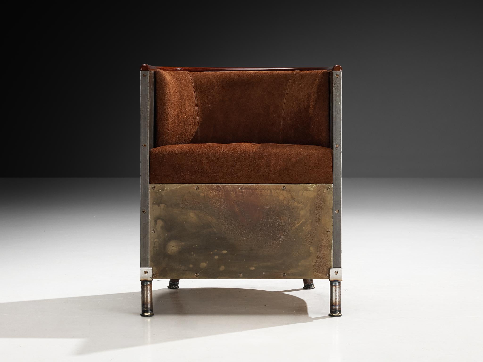 Mats Theselius für Källemo AB Sessel 'Järn Mocca' in limitierter Auflage im Zustand „Gut“ im Angebot in Waalwijk, NL