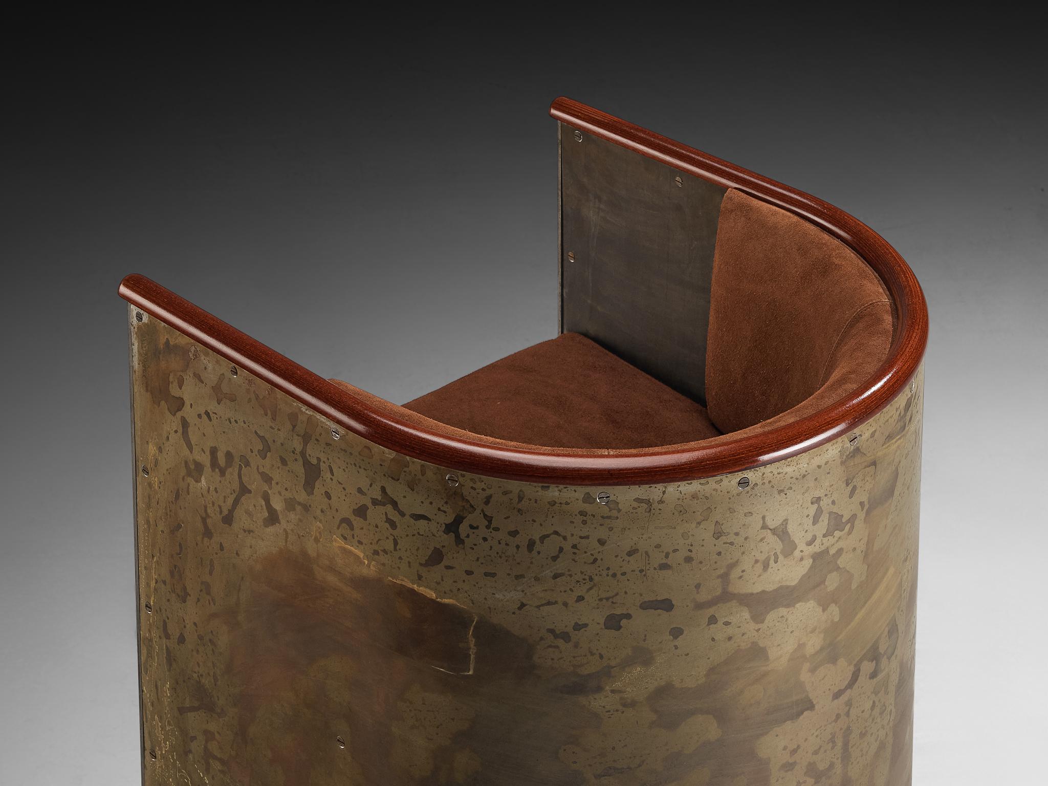 Mats Theselius für Källemo AB Sessel 'Järn Mocca' in limitierter Auflage (Ende des 20. Jahrhunderts) im Angebot