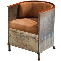 Mats Theselius for Källemo AB Limited Edition 'Järn Mocca' Lounge Chair
