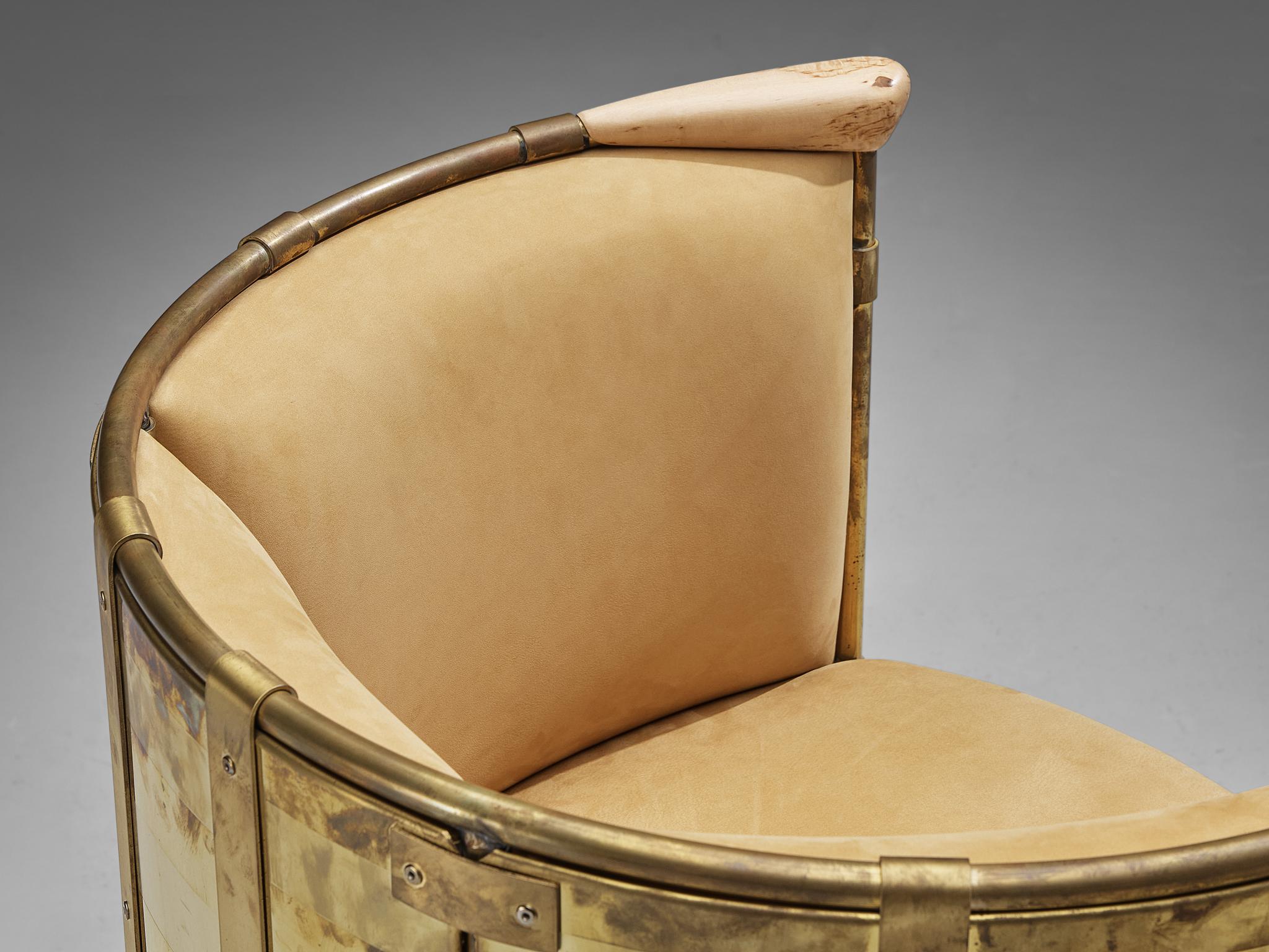 Postmoderne Mats Theselius for Källemo AB Limited Edition Lounge Chair 'El Dorado' (Chaise longue en édition limitée)  en vente