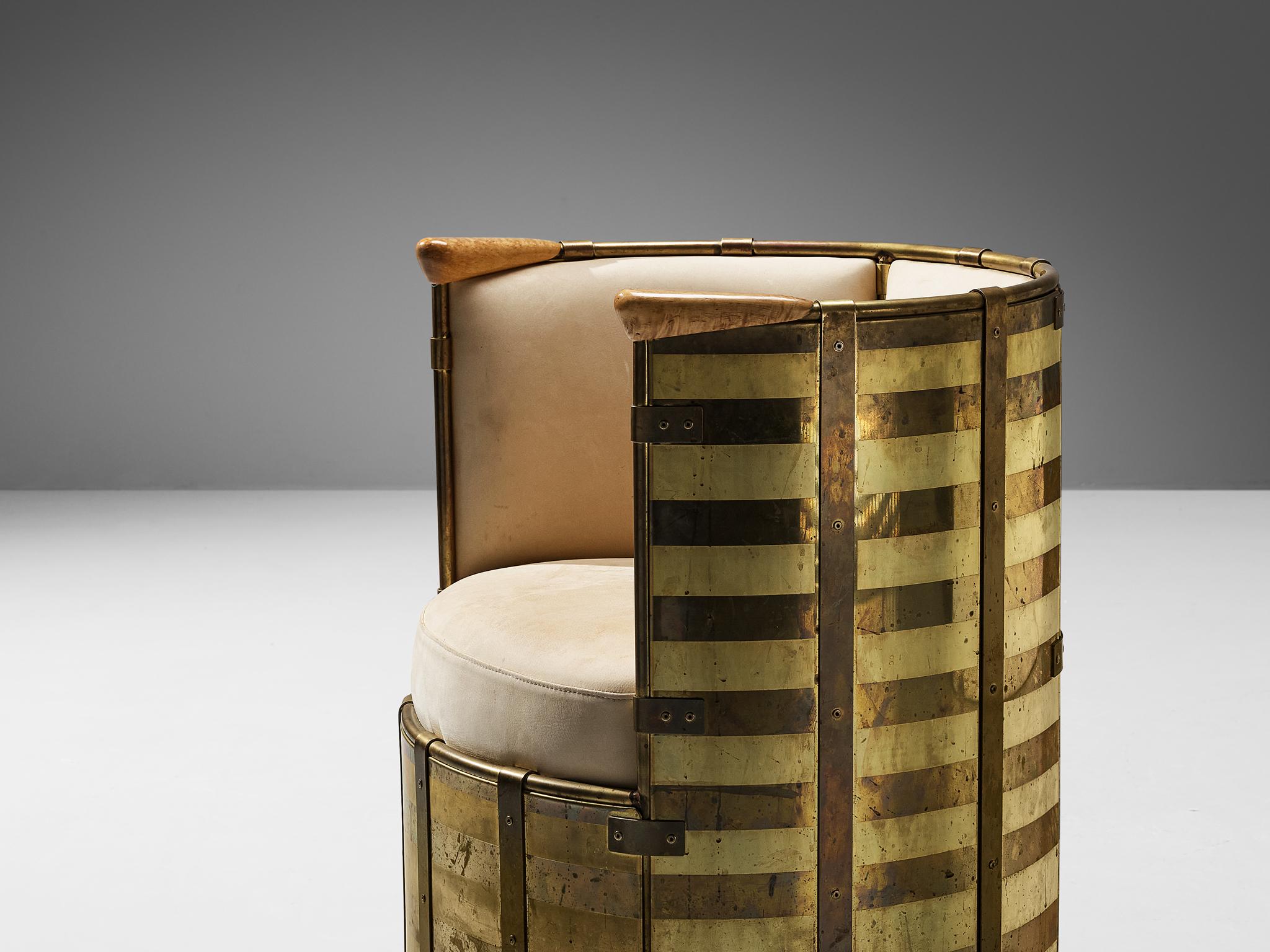 Mats Theselius for Källemo Ab Limited Edition Lounge Chair 'El Dorado' In Good Condition For Sale In Waalwijk, NL