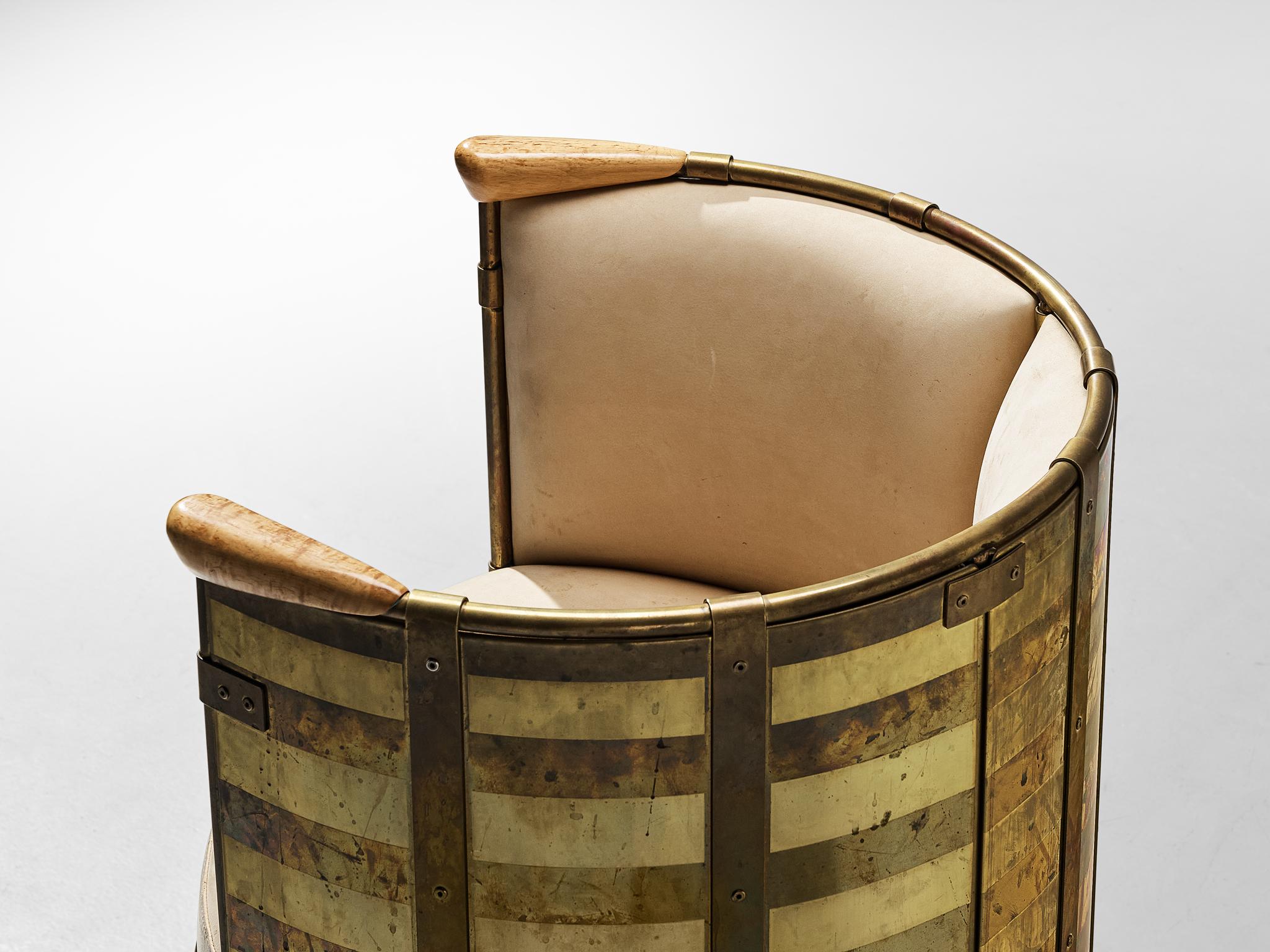 Contemporary Mats Theselius for Källemo Ab Limited Edition Lounge Chair 'El Dorado' For Sale