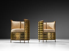 Mats Theselius per Källemo Ab Sedia da salotto in edizione limitata 'El Dorado' in ottone