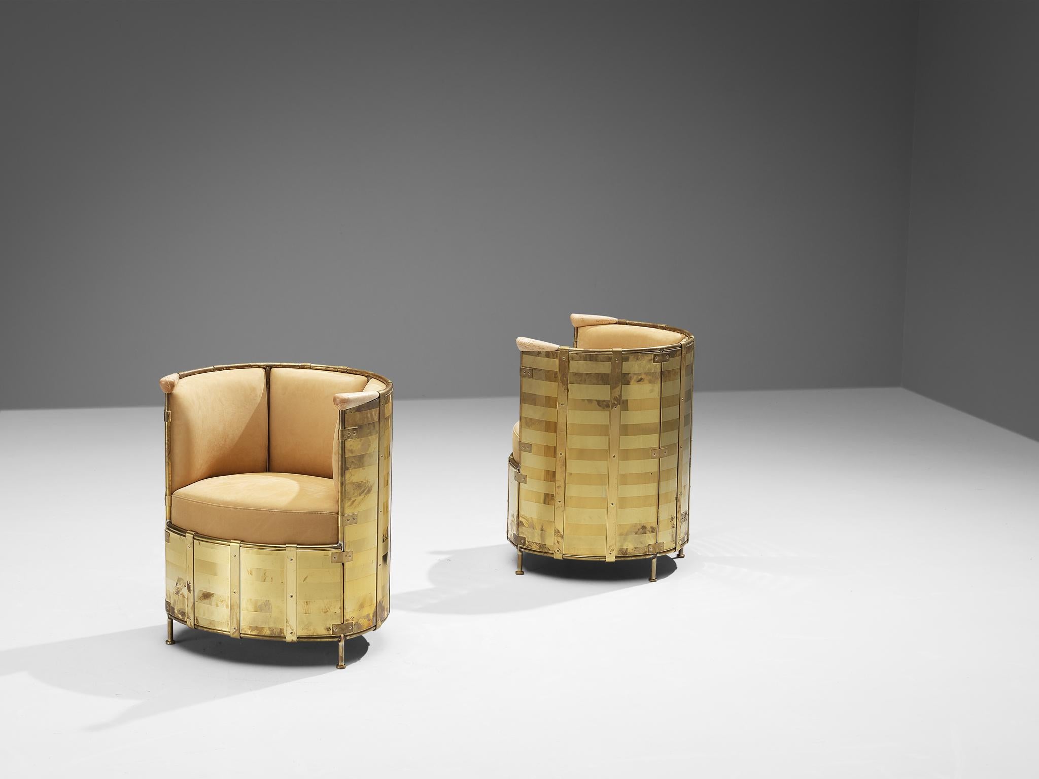Contemporary Mats Theselius for Källemo AB Limited Edition Lounge Chairs 'El Dorado'  For Sale