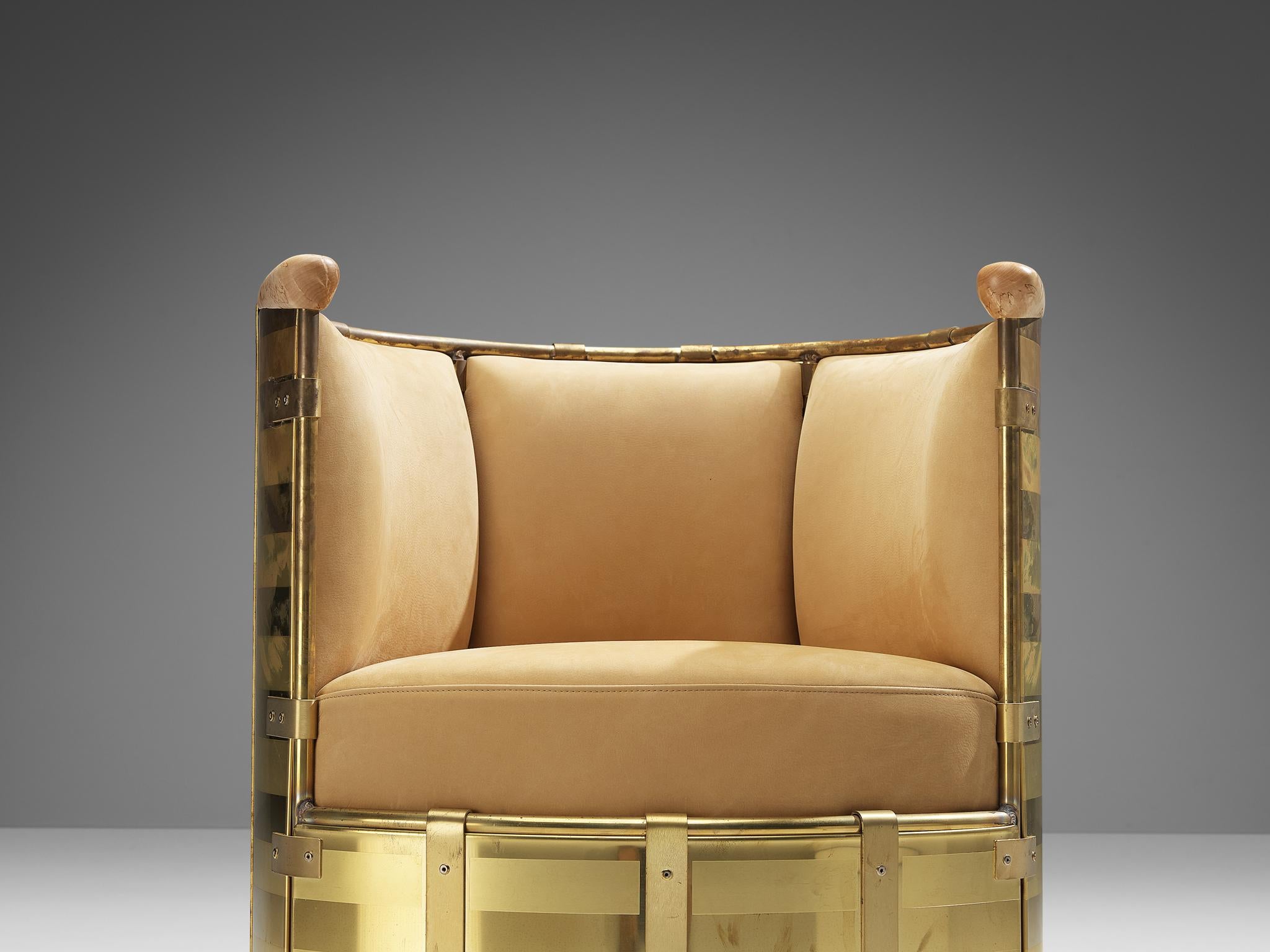 Mats Theselius for Källemo AB Limited Edition Lounge Chairs 'El Dorado'  For Sale 2