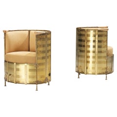 Mats Theselius for Källemo AB Limited Edition Lounge Chairs 'El Dorado' 