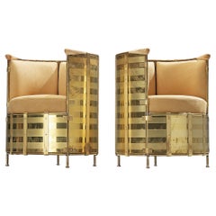 Used Mats Theselius for Källemo AB Limited Edition Lounge Chairs 'El Dorado' 