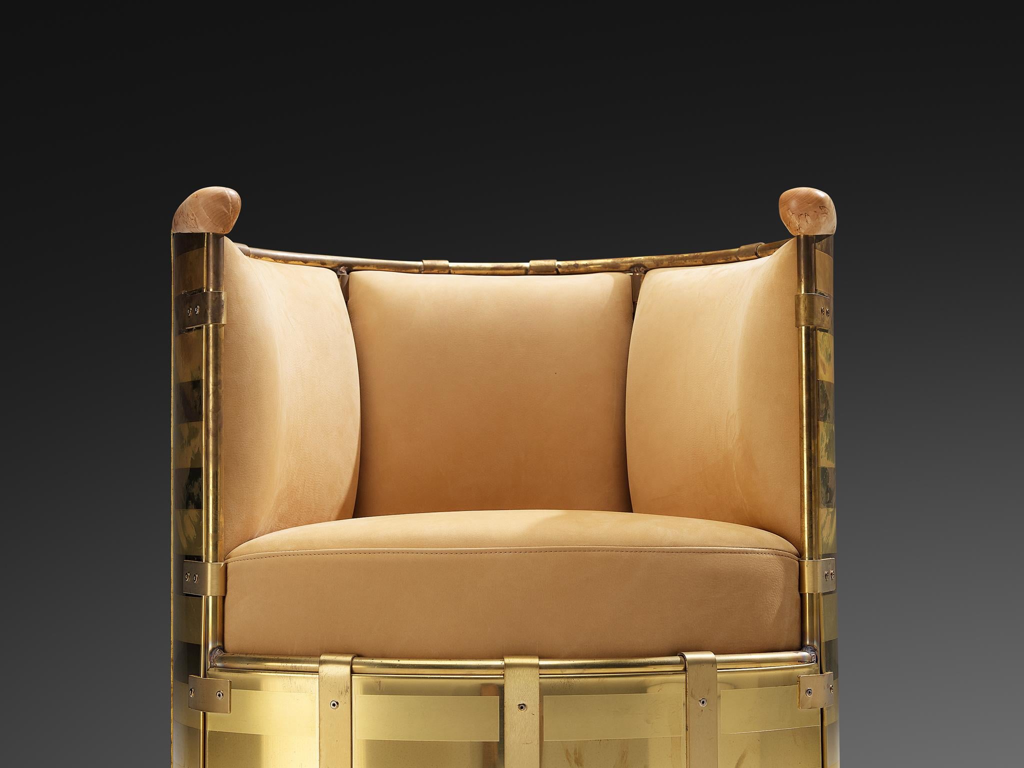 Mats Theselius for Källemo AB Limited Edition Pair of Lounge Chairs 'El Dorado' (Paire de chaises longues 'El Dorado') en vente 2