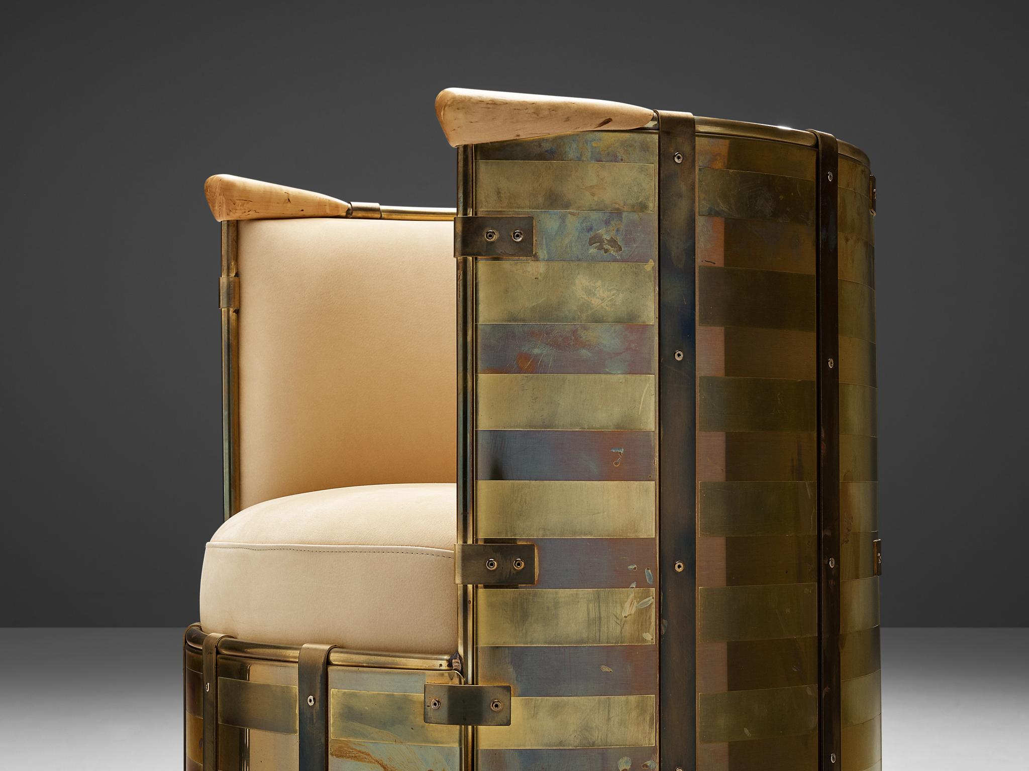 Mats Theselius for Källemo 'El Dorado' Lounge Chair In Good Condition In Waalwijk, NL