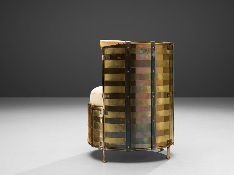 Birch Mats Theselius for Källemo 'El Dorado' Lounge Chair