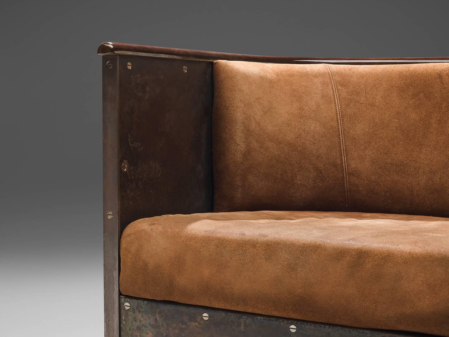 Danish Mats Theselius for Källemo 'Järn/Mocca' Easy Chair Edition 4/18