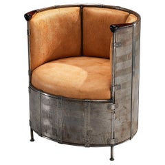 Mats Theselius per Källemo Edizione Limitata Lounge Chair Älgskinnsfåtölj'