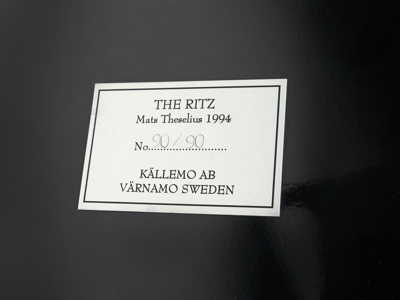 Mats Theselius for Källerno the Ritz Lounge Chairs 39/90 and 90/90 3