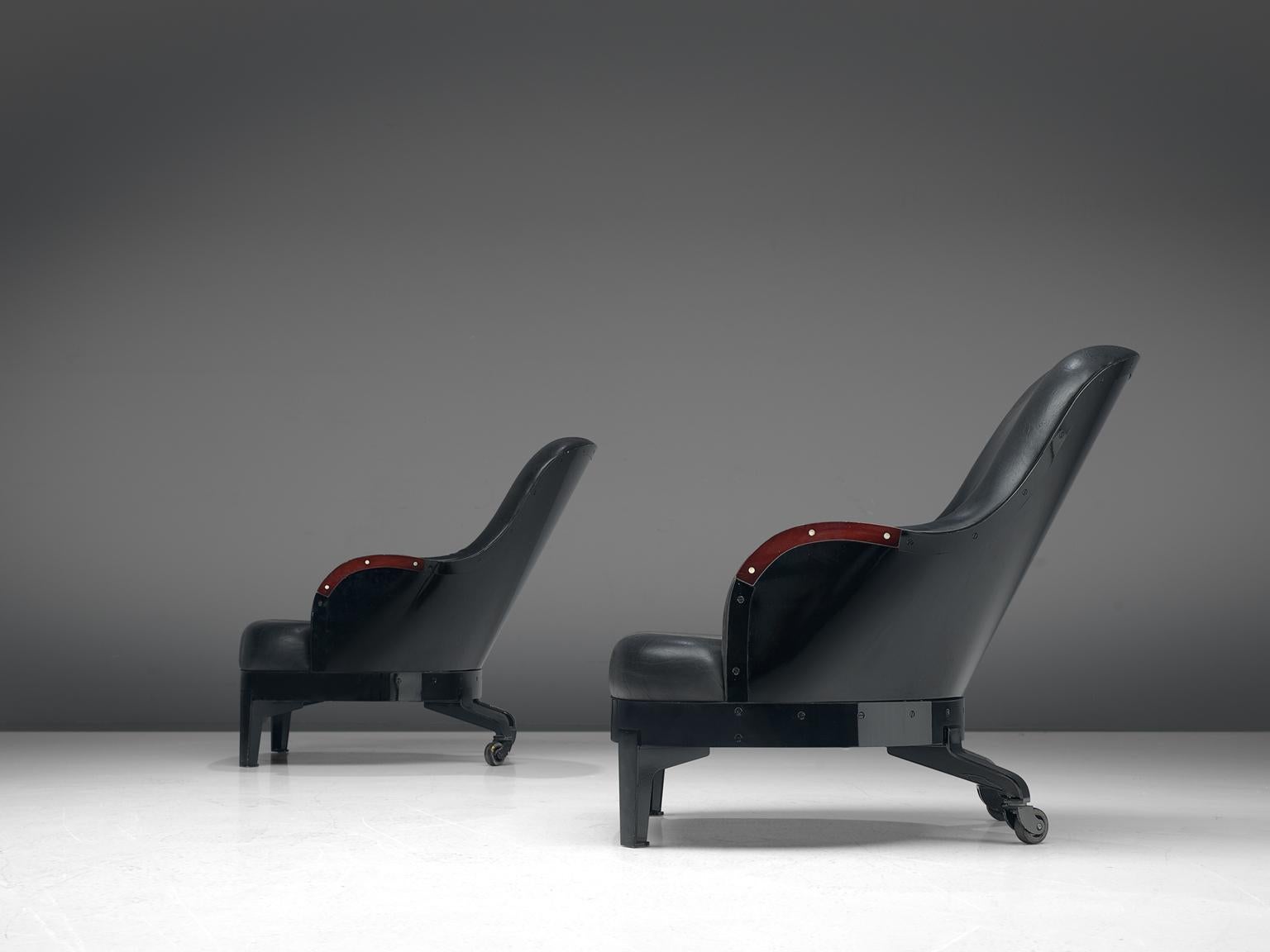 Swedish Mats Theselius for Källerno the Ritz Lounge Chairs 39/90 and 90/90